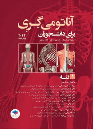 کتاب آناتومی گری برای دانشجویان جلد اول تنه 2024 ویرایش پنجم