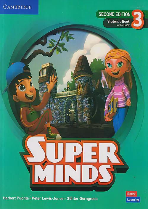 سوپر مایندز Super Minds 3 SB + WB + CD