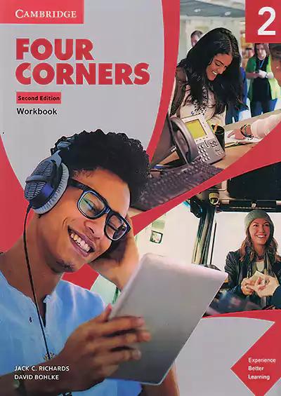 فور کرنرز 2 ورک بوک Four Corners 2nd 2 WB