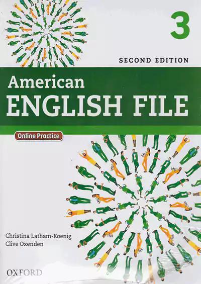 امریکن اینگلیش فایل American English File 3 SB + WB + CD