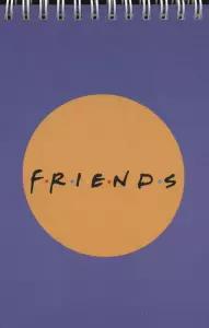 دفتر یادداشت خط دار دوستان (FRIENDS،کد 280)،(سیمی)