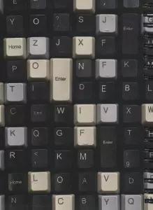 دفتر یادداشت خط دار (طرح کیبورد،کد 9)،(سیمی)