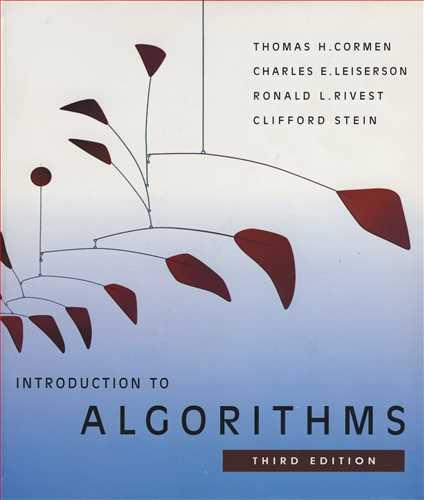 INTRODUCTION TO ALGORITHMS CORMEN