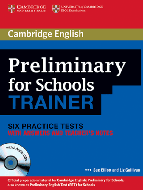 کتاب Cambridge English Preliminary for Schools Trainer