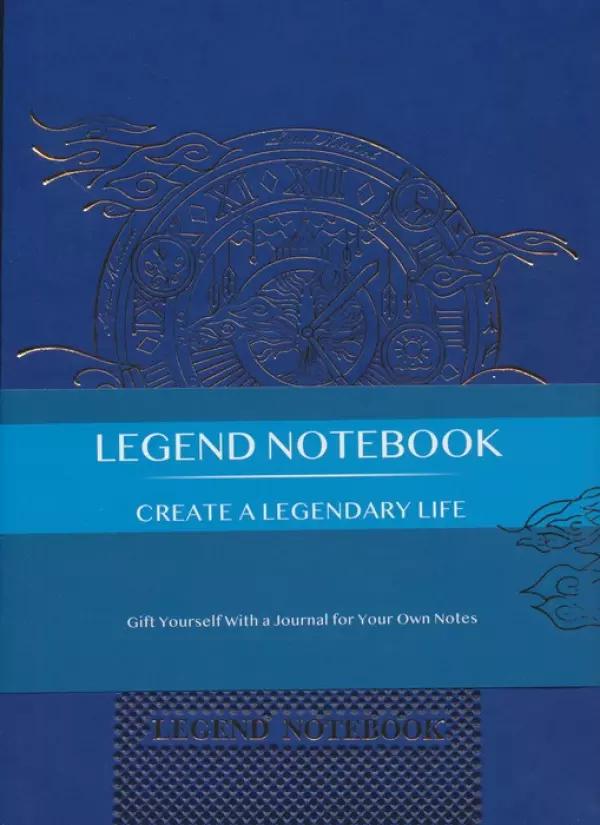 دفتر یادداشت خط دار LEGEND (آبی)