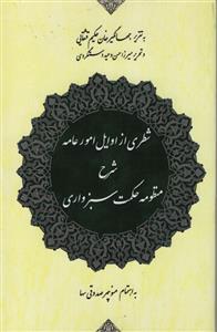 کتاب شطری از اوایل امور عامه