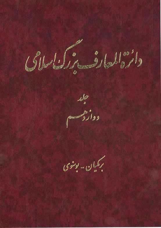 کتاب دائرة المعارف بزرگ اسلامی - جلد 12