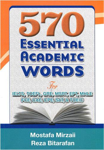 کتاب 570Essential Academic Words