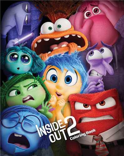 رنگ آمیزی Inside Out 2 (رحلی)