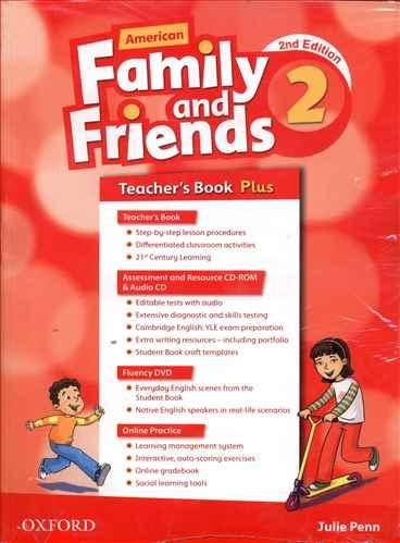 American Family And Friends (2) (ویراست دوم)(کتاب معلم و کتاب کار ) (جنگل)