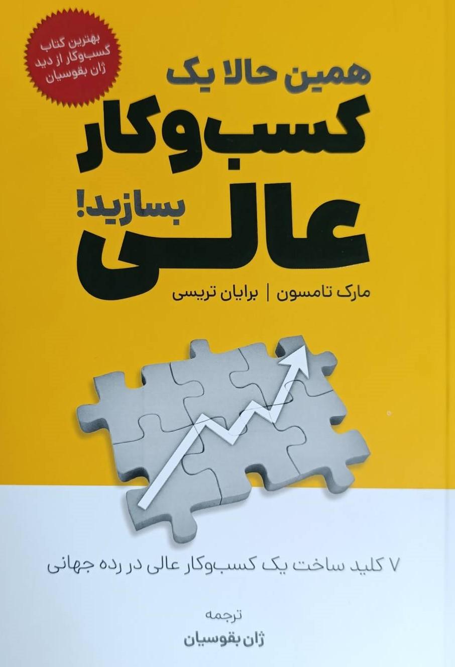 کتاب همین حالا یک کسب و کار عالی بسازید!