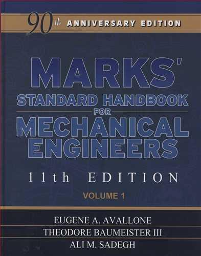 MARKS STANDARD HANDBOOK FOR MECHANICAL ENGINEERS 1&2